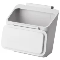 Мусорное ведро Ikea Skolast / Пластик / Светло Серый photo 2