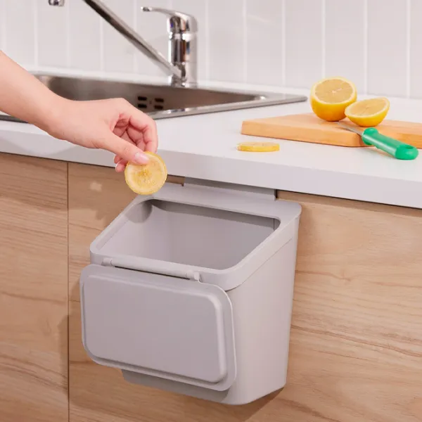 Coș de gunoi Ikea Skolast  / Plastic / Light Gray photo 4 Coș de gunoi Ikea Skolast  / Plastic / Light Gray photo 4