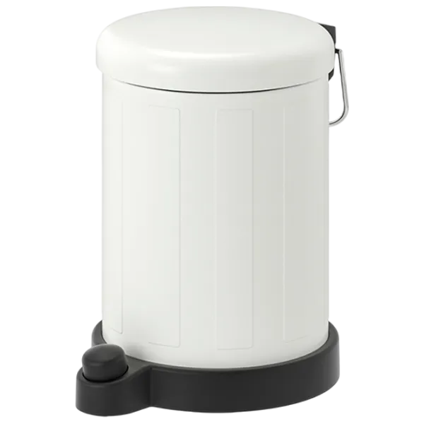 Coș de gunoi Ikea Toftan 4l / Oțel / White photo 1