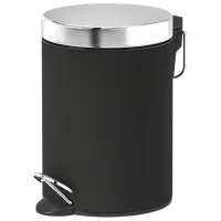 Мусорное ведро Ikea Ekoln 3л / Сталь / Тёмно-серый