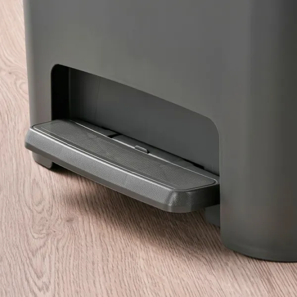 Мусорное ведро Ikea Knockla 50л / Пластик / Тёмно-серый photo 3