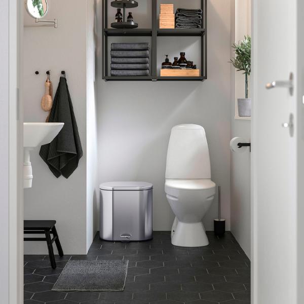 Coș de gunoi Ikea Stabben 20l / Inox / Silver photo 4
