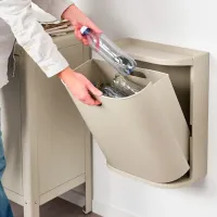 Мусорное ведро Ikea Gardsbutik 21л / Полипропилен / Бежевый photo 3