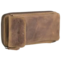 Портмоне на плечо для мужчин Greenburry Vintage  Натуральная кожа / Тёмно-коричневый