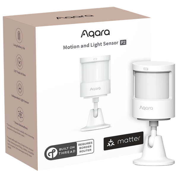 Senzor de mișcare Aqara Light Sensor P2 White photo 3