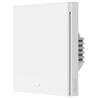 Intrerupator inteligent Aqara Smart Wall Switch H1 (fara Nul, Single rocker)  White