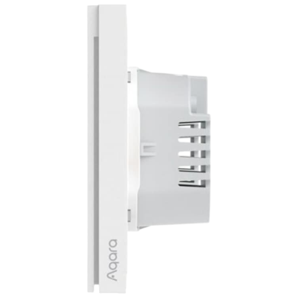Intrerupator inteligent Aqara Smart Wall Switch H1 (fara Nul, Single rocker)  White photo 3