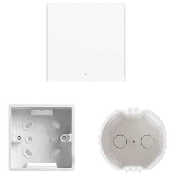 Intrerupator inteligent Aqara Smart Wall Switch H1 (fara Nul, Single rocker)  White photo 4