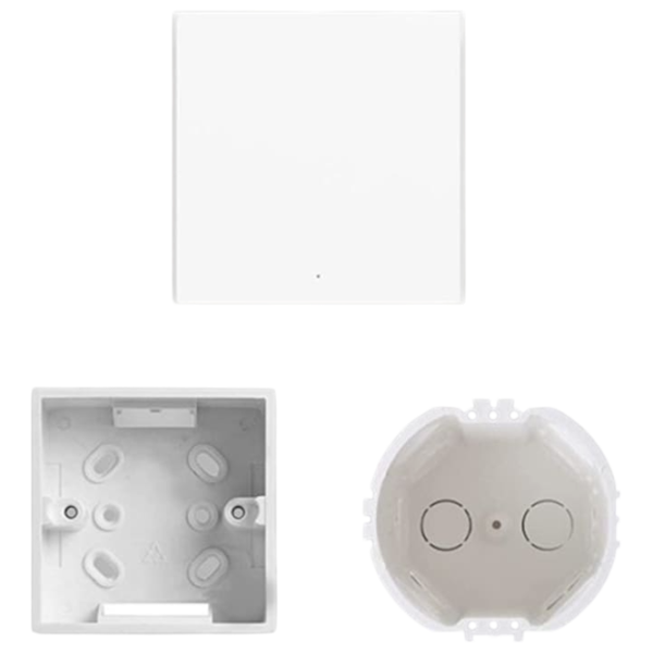 Intrerupator inteligent Aqara Smart Wall Switch H1 (fara Nul, Single rocker)  White photo 4