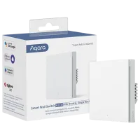 Умный переключатель Aqara Smart Wall Switch H1 (fara Nul, Single rocker) Белый photo 5