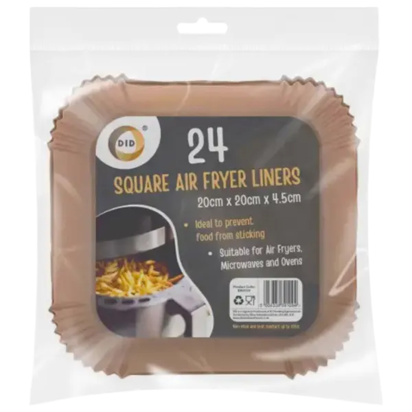 Форма для запекания DID Square Air Fryer Hârtie  photo 1