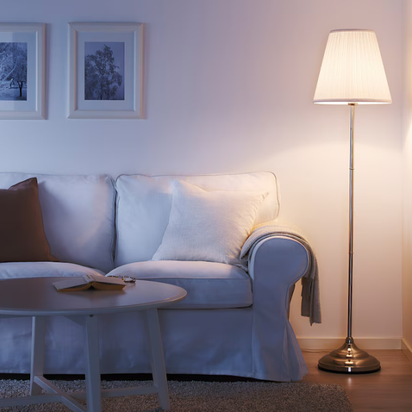 Lampadar Ikea Arstid  White / E27 photo 3 Lampadar Ikea Arstid  White / E27 photo 3