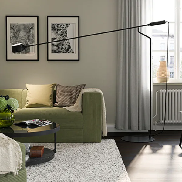 Lampadar Ikea Vaghojd  Black /  photo 3
