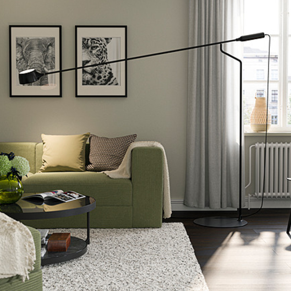 Lampadar Ikea Vaghojd  Black /  photo 3