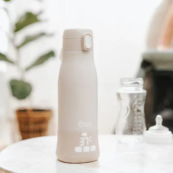 Încălzitor pentru lapte Babymoov Moov & Feed Mineral  Electronic/ Beige photo 2