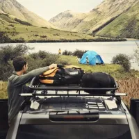 Bare transversale THULE Canyon XT șine transversale / / Oțel photo 4