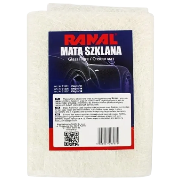Стеклоткань Ranal Glass Fibre 20460 / Белый photo 1 Стеклоткань Ranal Glass Fibre 20460 / Белый photo 1