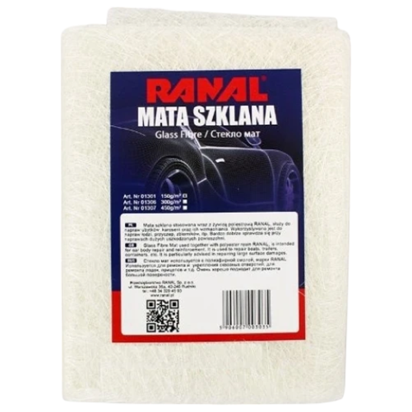 Стеклоткань Ranal Glass Fibre 20460 / Белый photo 1 Стеклоткань Ranal Glass Fibre 20460 / Белый photo 1