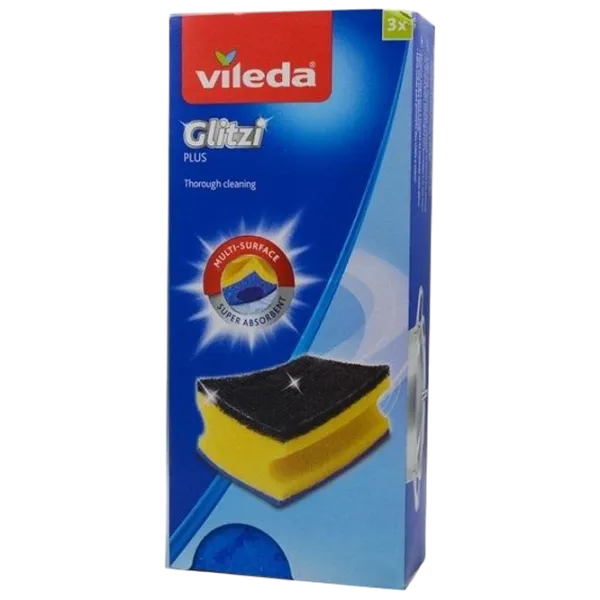 Губка Vileda Glitzi Crystal Количество в наборе - 3 photo 1