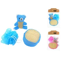 Набор губок PS Bath Articles Suit Рогожка / Разноцветный