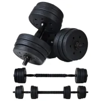 Набор гантелей FunFit 4258 20 кг / Количество в наборе - 2 photo 3