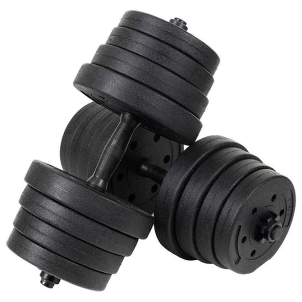 Набор гантелей FunFit 4259  30 кг / Количество в наборе - 2 photo 1
