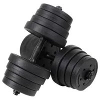 Набор гантелей FunFit 4259  30 кг / Количество в наборе - 2