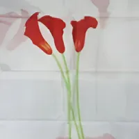 Perdea de duș Aquaplus 9021-B23 180 x 180 cm / Poliester / White