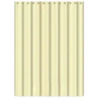 Шторка для ванной Fiore F8602 180 x 180 см / Полиэстер / Кремовый