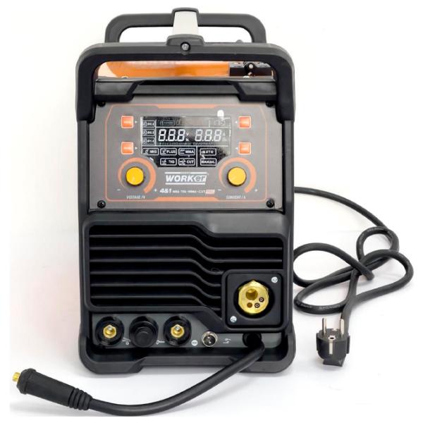 Aparat de sudat Technoworker 4 in 1 230 V MIG+TIG+MMA+CUT / Orange photo 2 Aparat de sudat Technoworker 4 in 1 230 V MIG+TIG+MMA+CUT / Orange photo 2