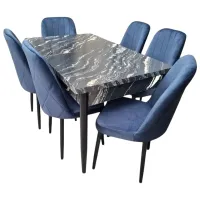 Set masă și scaune Magnus Modern V18 Dreptunghiulară / PAL / Luanda