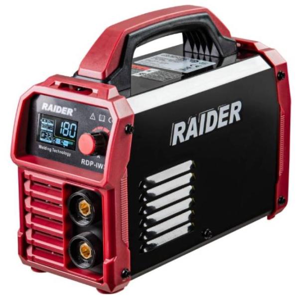 Aparat de sudat Raider RDP-IW35 230 V cu electrod (MMA) / Black photo 1 Aparat de sudat Raider RDP-IW35 230 V cu electrod (MMA) / Black photo 1