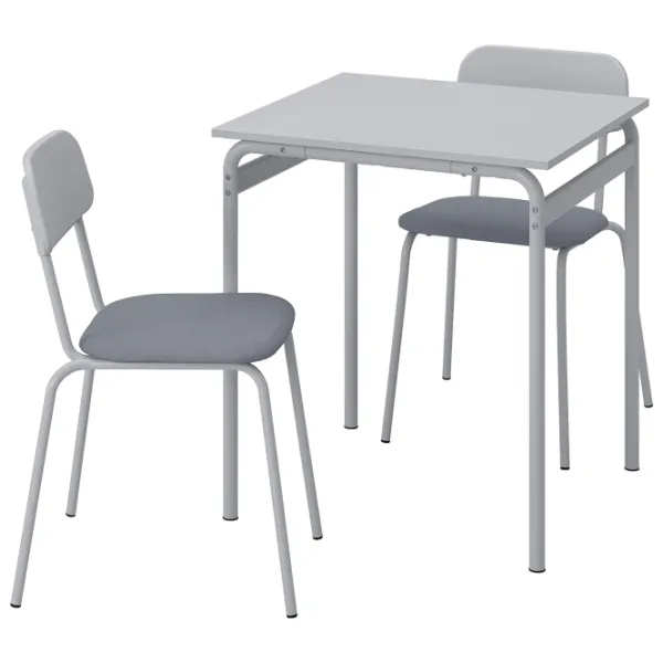 Set masă și scaune Ikea Grasala Pătrată / PAL / Gray photo 1