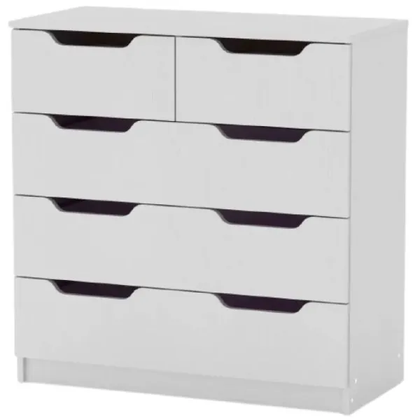 Comodă KompaniT 2+3М 82.8 x 81 x 38 / LPAL / Nimfeia Alb photo 1 Comodă KompaniT 2+3М 82.8 x 81 x 38 / LPAL / Nimfeia Alb photo 1