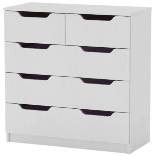 Comodă KompaniT 2+3М 82.8 x 81 x 38 / LPAL / Nimfeia Alb photo 1 Comodă KompaniT 2+3М 82.8 x 81 x 38 / LPAL / Nimfeia Alb photo 1