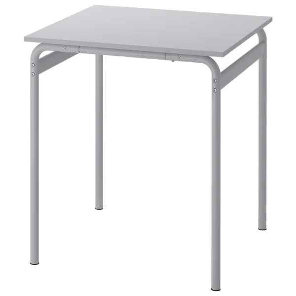Обеденные стол со стульями Ikea Grasala Квадратная / ДСП / Серый photo 2