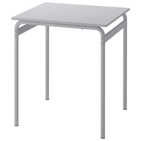 Обеденные стол со стульями Ikea Grasala Квадратная / ДСП / Серый photo 2