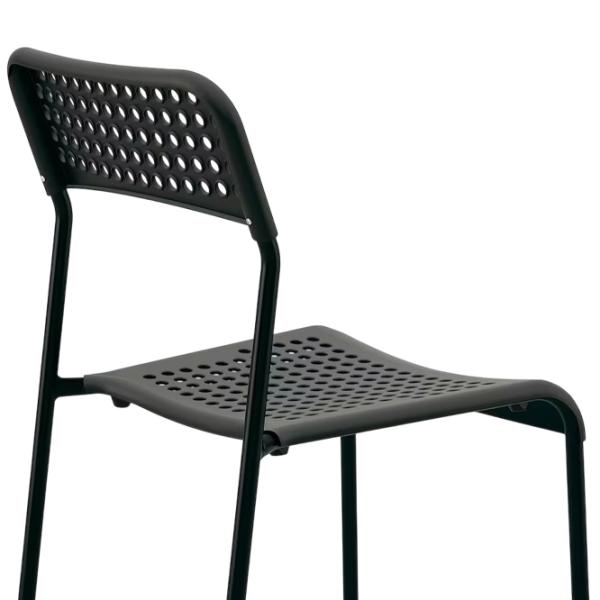 Обеденные стол со стульями Ikea Grasala Квадратная / ДСП / Серый photo 4