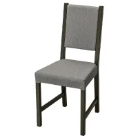 Обеденные стол со стульями Ikea Ingatorp/Stefan/Knisa Прямоугольная / ДСП / Черный photo 3
