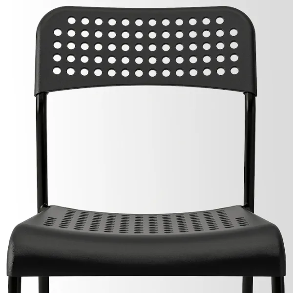 Обеденные стол со стульями Ikea Grasala/Adde Квадратная / ДСП / Серый photo 5