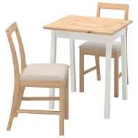 Set masă și scaune Ikea Pinntorp/Katorp Pătrată / MDF / Wood