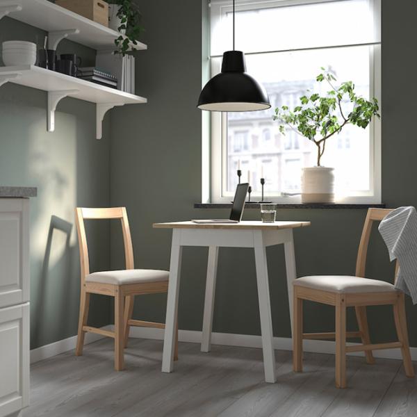 Set masă și scaune Ikea Pinntorp/Katorp Pătrată / MDF / Wood photo 4 Set masă și scaune Ikea Pinntorp/Katorp Pătrată / MDF / Wood photo 4