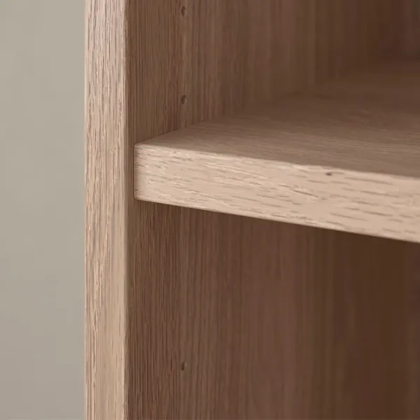 Dulap cu polițe Ikea Billy/Oxberg 202 x 160 x 30 / MDF / Stejar photo 2