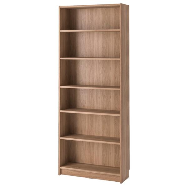Dulap cu polițe Ikea Billy/Oxberg 202 x 160 x 30 / MDF / Stejar photo 3