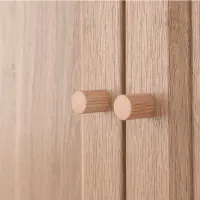 Dulap cu polițe Ikea Billy/Oxberg 106 x 240 x 30 / MDF / Stejar photo 2