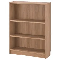 Dulap cu polițe Ikea Billy/Oxberg 106 x 240 x 30 / MDF / Stejar photo 3