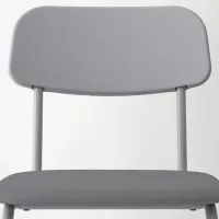 Обеденные стол со стульями Ikea Grasala Квадратная / ДСП / Серый photo 6