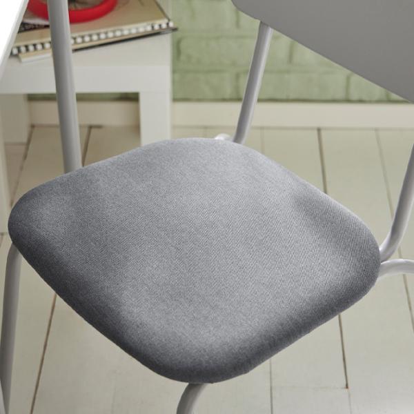 Обеденные стол со стульями Ikea Grasala Квадратная / ДСП / Серый photo 11