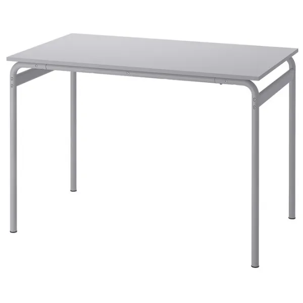 Обеденные стол со стульями Ikea Grasala/Ostano/Remmarn Квадратная / ДСП / Серый photo 2