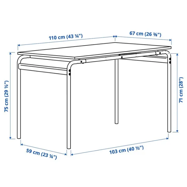 Обеденные стол со стульями Ikea Grasala/Ostano/Remmarn Квадратная / ДСП / Серый photo 6